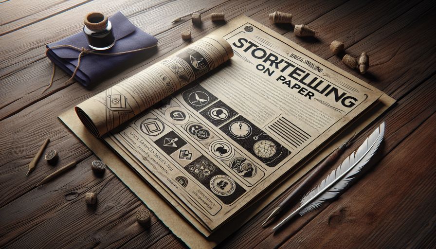 Storytelling auf Papier: So erzählen Sie mit einem Selfmailer Ihre Markenbotschaft