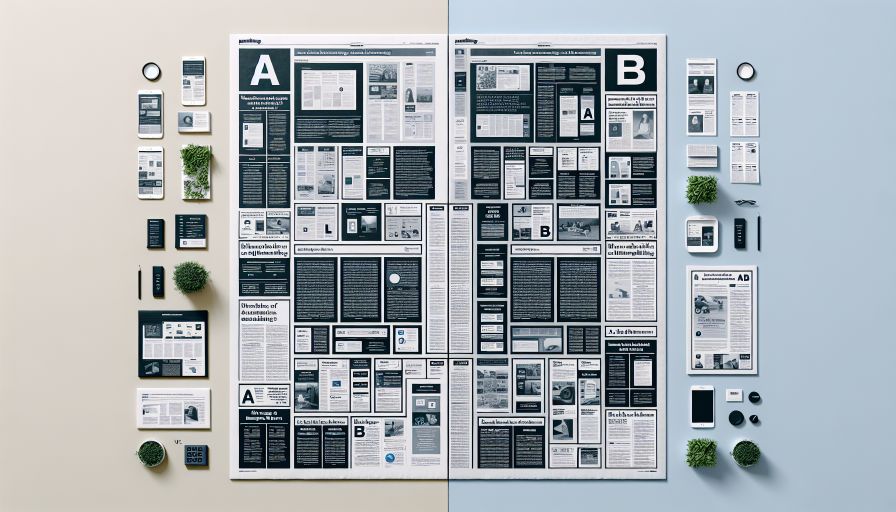 A/B-Tests mit Print? So testen Sie Gestaltung, Inhalte und Angebote effektiv