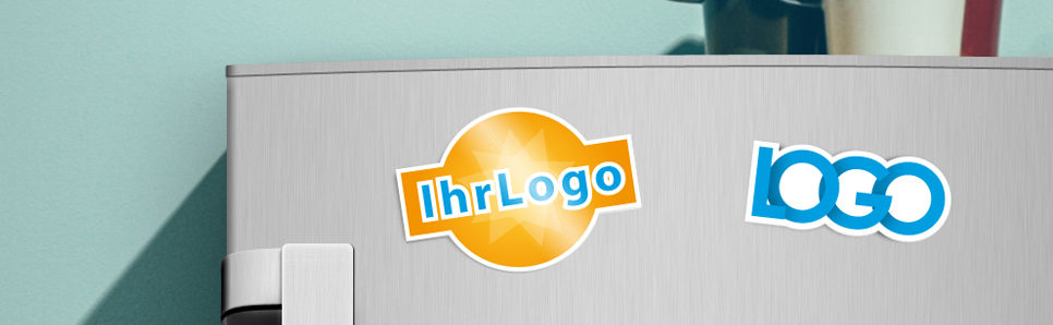 Kühlschrank-Magnet mit Logo