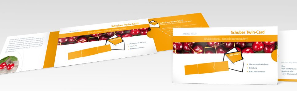 Schuber TwinCard - Header