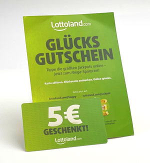 Gutschein Lottoland.com Glücksgutschein