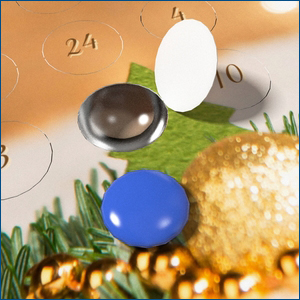 Schoko-Adventskalender-Grußkarte Bild 3