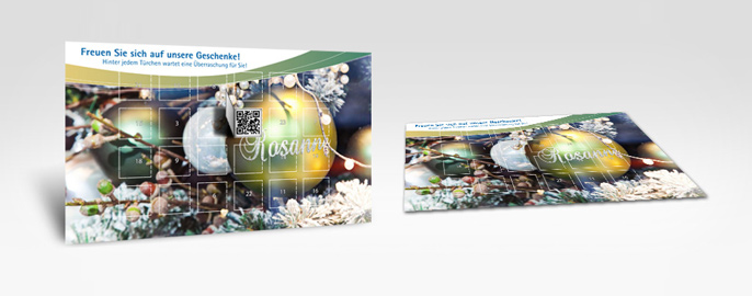 Der Crossmediale Adventskalender: die WebTicketCard Xmas